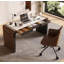 Bureau de table en pierre frittée légère de luxe moderne-92616694