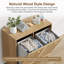 Armoire pour panier à linge inclinée 27,80 po avec bacs intérieurs amovibles, rangement de buanderie autoportant pour balcon de salle de bain-126552710