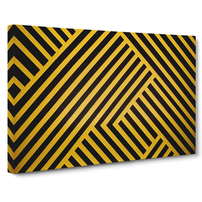 Inspiring Modern Abstract Art - Wrapped Canvas, 50cm H x 76cm W x 3cm D