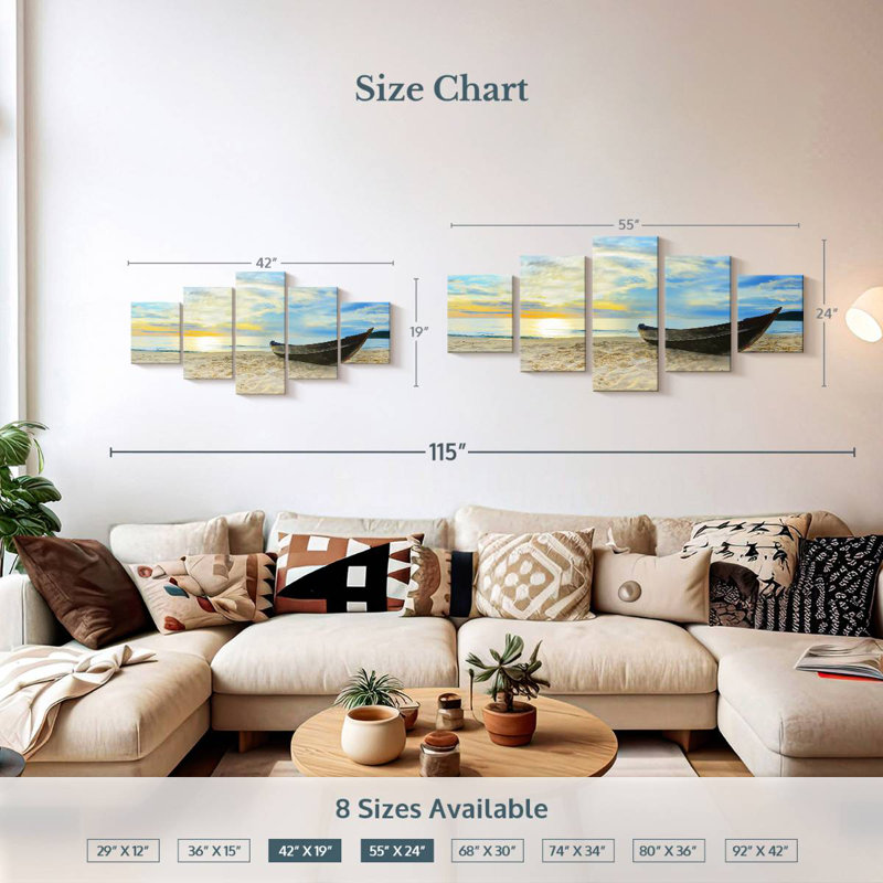 Gillard Beach Breeze, H 24 po x l 55 po