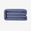 Garyson Cotton Solid Colour Duvet Cover Set with Pillowcases-495724161