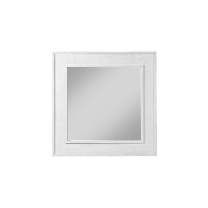 Bilbrook Beveled Mirror, White