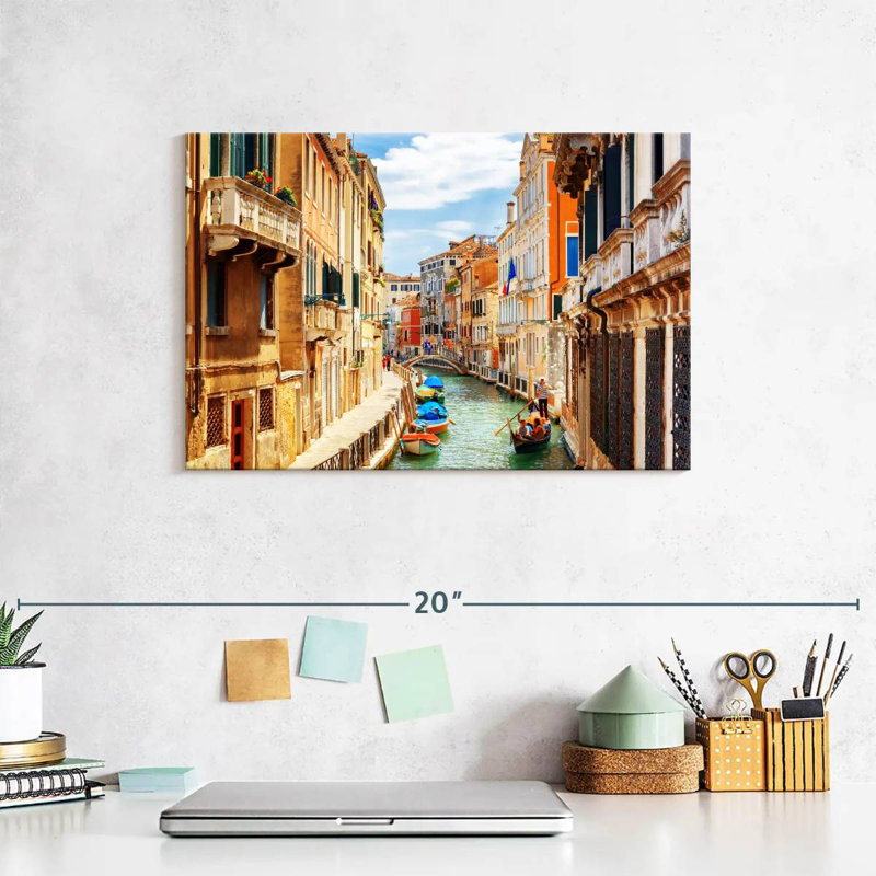 Ravi Rio Marin Canal, 8" H x 12" W