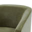 Chaise pivotante à jupe Elm Caper-1250945809