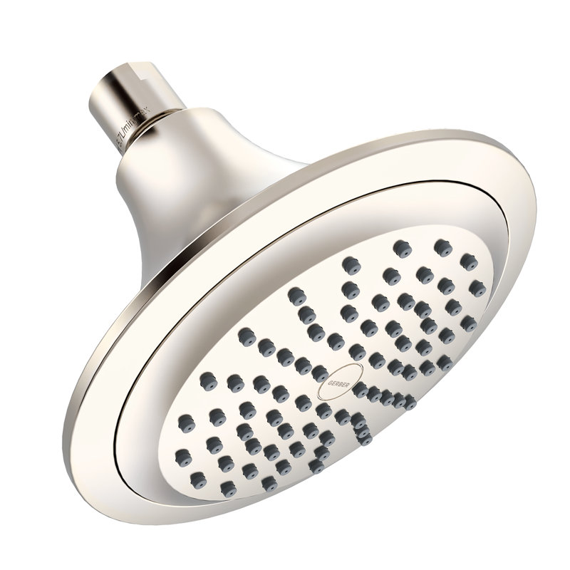 Tête de douche Lemora, Nickel brossé