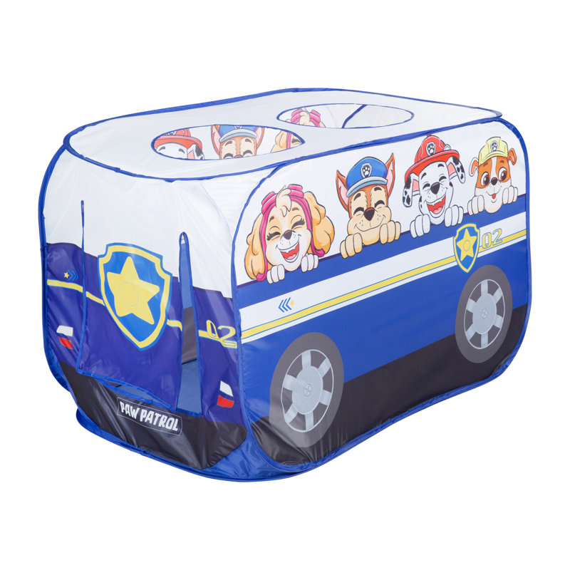 Paw Patrol Roba 75cm W x 120cm D Indoor / Outdoor Polyester Pop-Up Play Tent