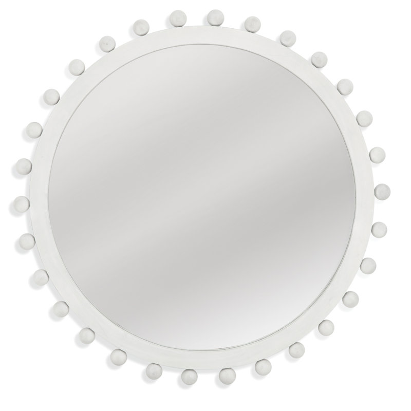 Wood Flat Wall Mirror