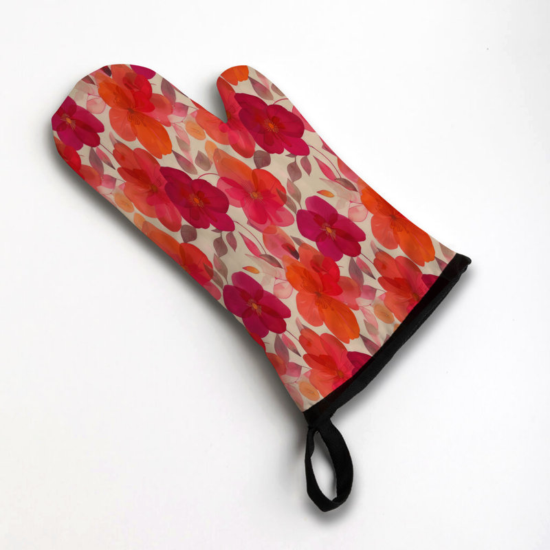 Sergé de coton Floral Tides
