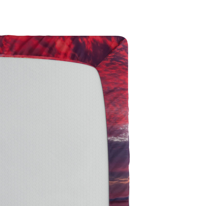Drap-housse australian seascape, Drap-housse de taille simple