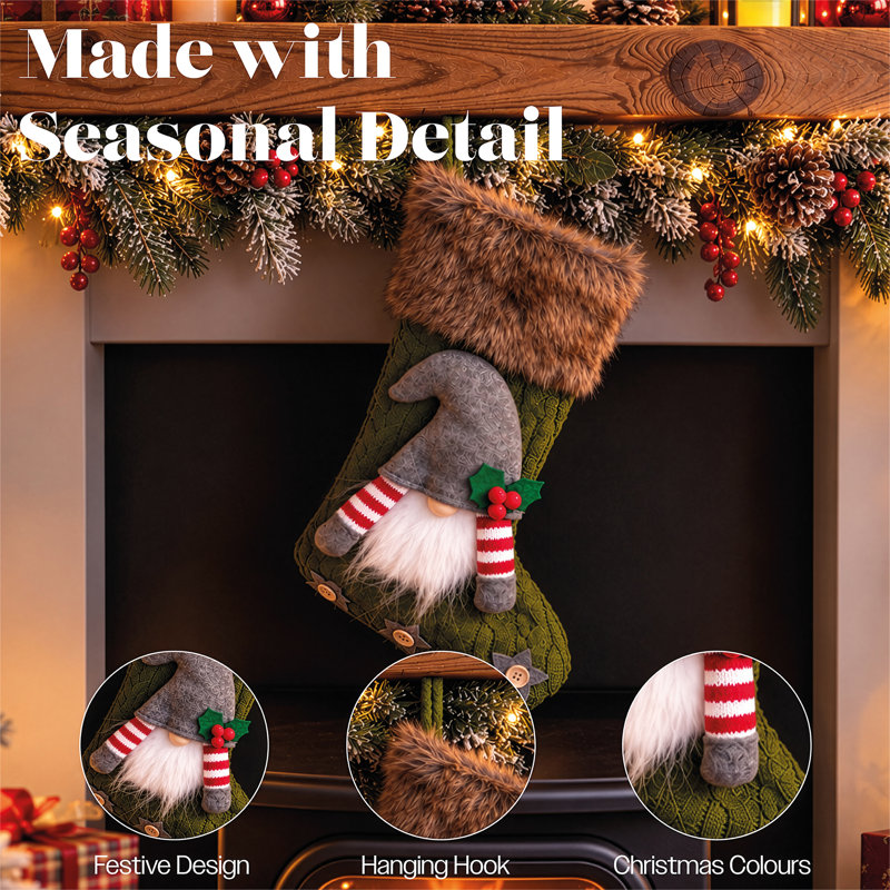 Silk Stocking Holder, Green