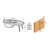 Damarii Glass Top Coffee Table