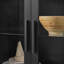 Armoire de rangement haute arquée avec une lampe-846870468