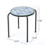 Table de bout en céramique pour l'extérieur
