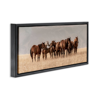 Montana Mares Herd Floating Frame, design by Christy Berry