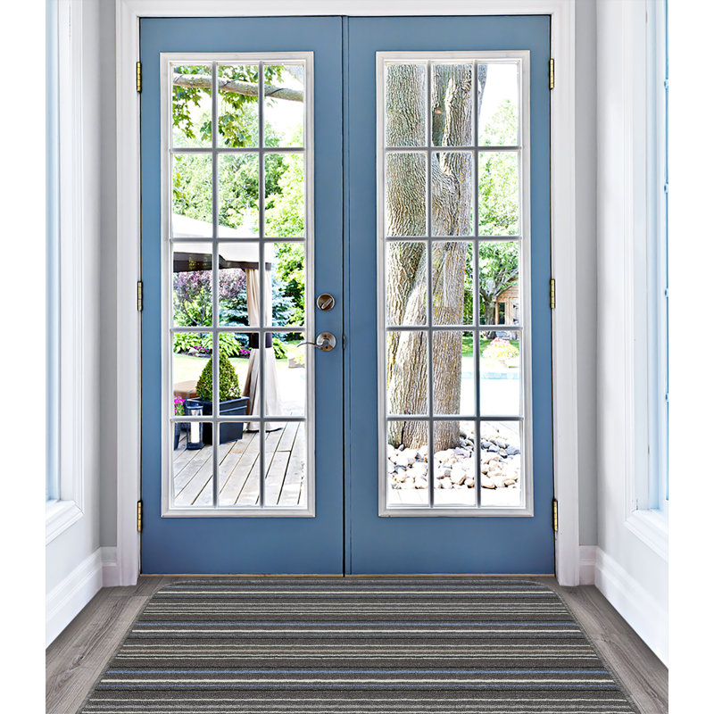 Barrera Kitchen Mat, Rectangle 80 x 140cm, Blue