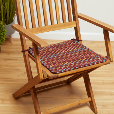 Woodstock Indoor/Outdoor Chair Pad Cushion by World Menagerie