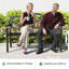Metal Park Bench