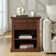 Wadeeah 26.75'' H Transitional Nightstand with Built-In Power Station and LED Light Strip