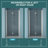 34"W X 72"H Fold Frameless Shower Door With Tempered Glass-109553999