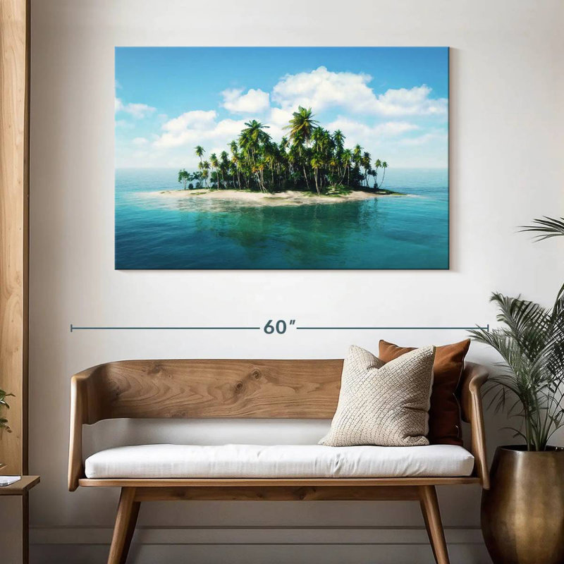 Gillard Ocean Island, H 32 po x l 48 po