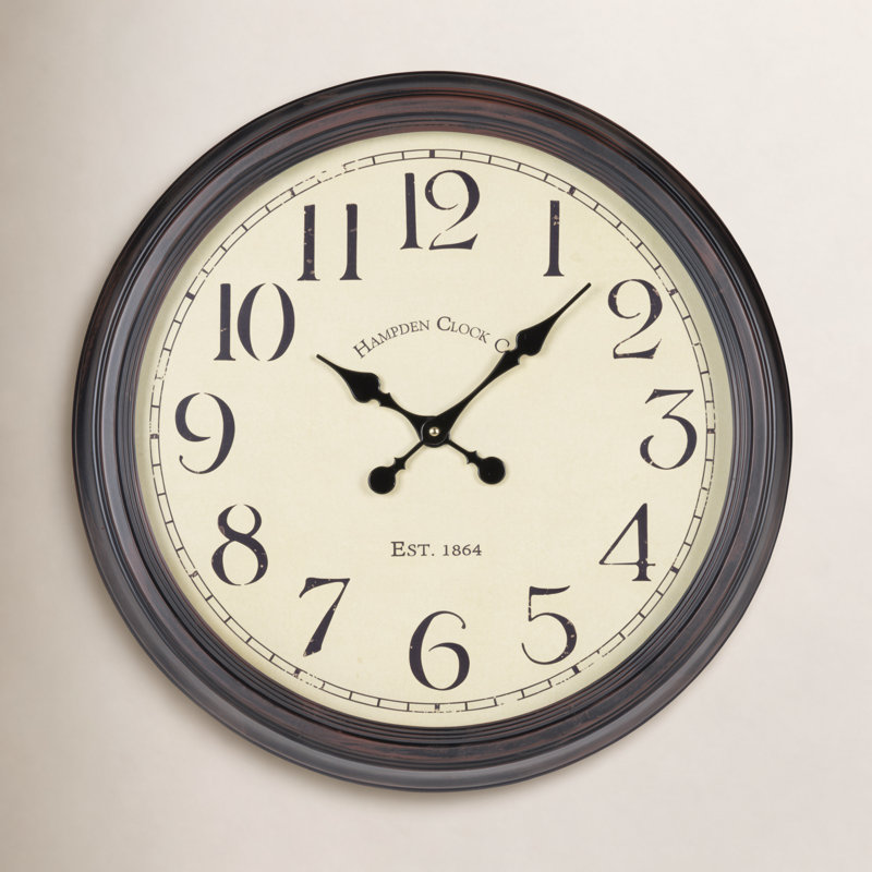 Horloge murale 20,25 po Blasford