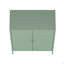 Buffet décoratif vert sauge