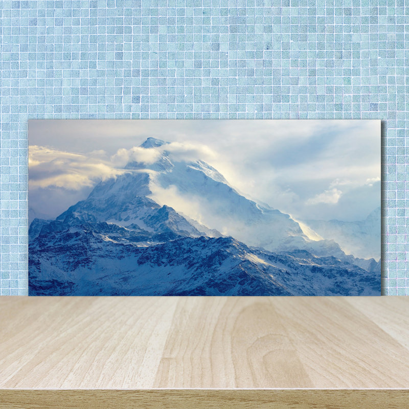 50cm W x 100cm L Glass Peel and Stick Panel