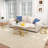 Nesting Coffee Table Set Of 3 With Tabletop & Powder-coated Office