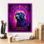 "Epic Graffiti" The Black Lab "par Dean Russo, art mural sur toile, 20 po x 24 po-1566078421