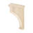 14 in x 3-7/8 in x 9 in Unfinished Large Solid Traditional Plain Wood Bracket Corbel-104563338-51892980