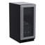 Marvel 15"W. Classic Built-In 39 Lb. Daily Production Clear Ice Machine with Factory-Installed Pump - Stainless Steel Frame with Glass