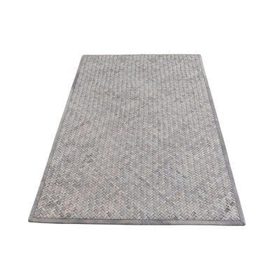Tapis argenté Jed