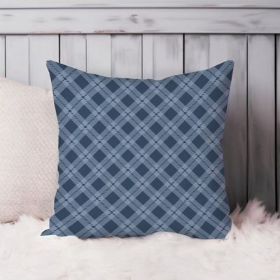 Blue Plaid III Modern