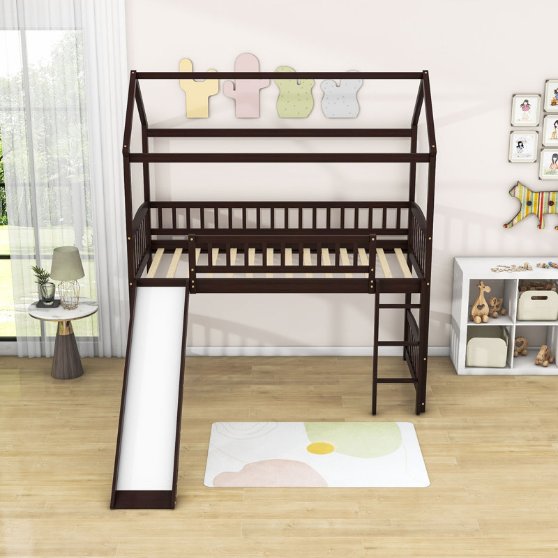 Michiana Kids Twin Loft Bed, Espresso