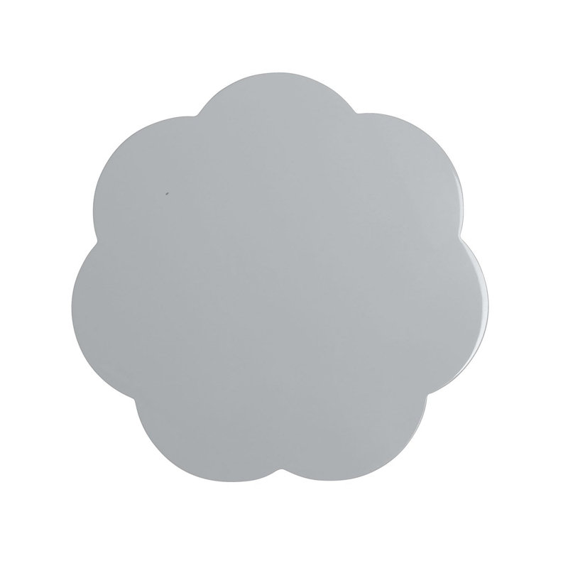 Napperon Laquer, 10,24 po x 10,24 po, Mousseline de soie