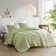 Harris Pinch Pleated Soft Washed Boho Comforter Set