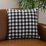 Gingham Throw Pillow