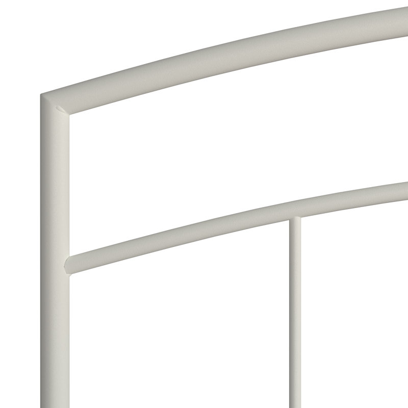 Amielle Metal Spindle Headboard Only, Full, Textured Black