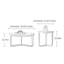 Ensemble de tables basses Design Sense Rock Plate-112608728