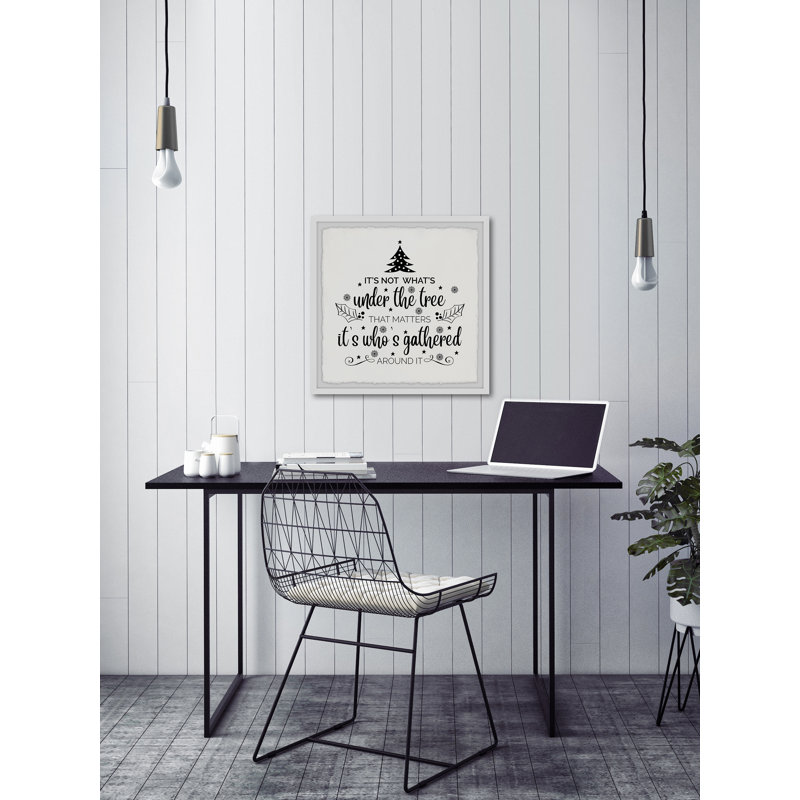 Under the Tree 1 Piece Single Picture Frame Wall Art, 81cm H x 81cm W x 3.81cm D