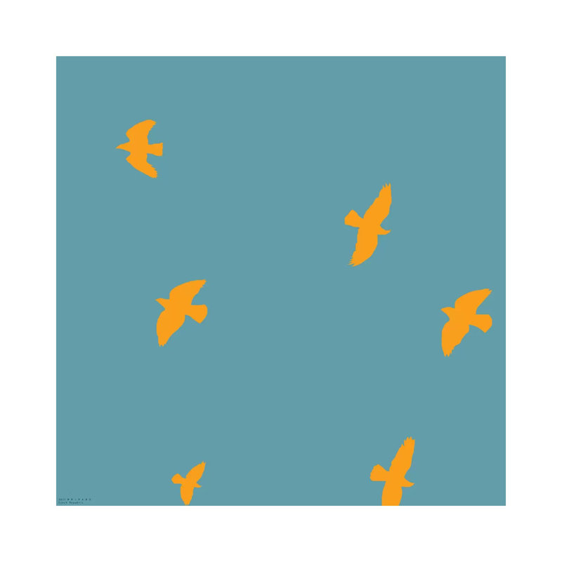 Birds 1 Piece Wrapped Canvas Wall Art, 93.98 cm H x 93.98 cm W
