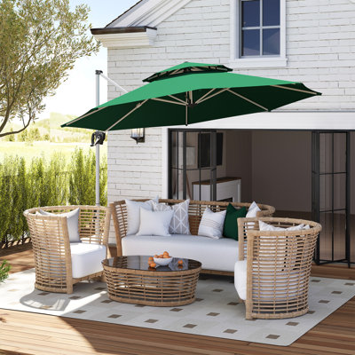 Parasol de patio Cantilever