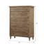 Commode 5 tiroirs Taupe