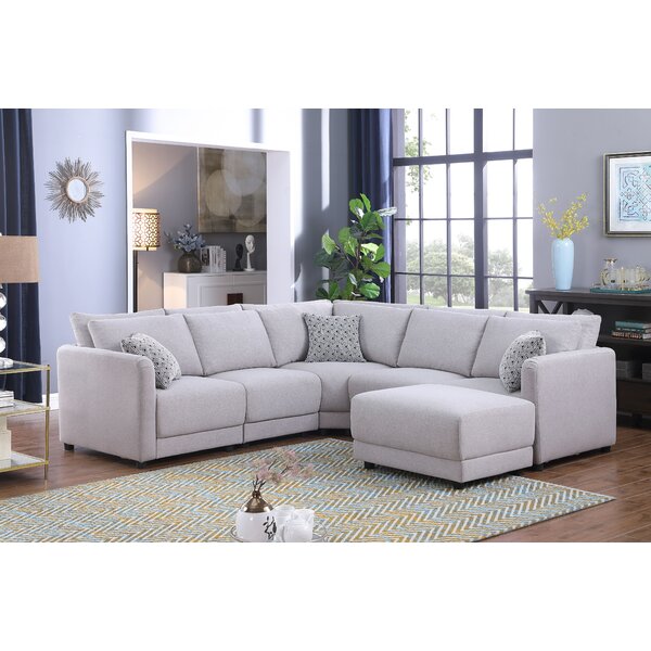 LILOLA 5 - Piece Upholstered Sectional | Wayfair