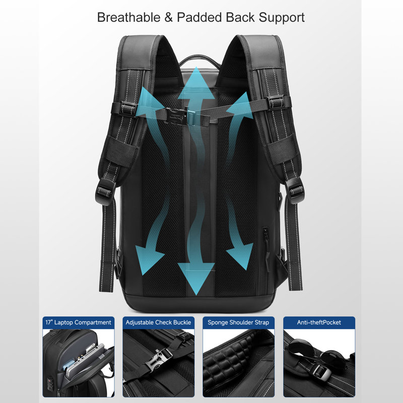 Vacpack Backpack Expandable 60L Backpack