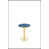 Blue Top/Gold Base sélectionné
