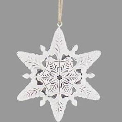 Ornement en forme de flocon de neige