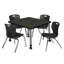 Ensemble de table de salle à manger et de chaises Kee-93832723-93832725-93832735