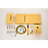 Bathroom Shower System With High Rectangular Head And Handheld - Brass Gold Trim