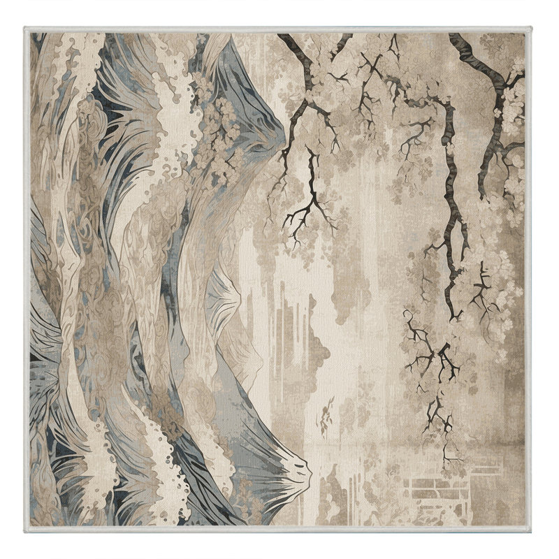 Cherry Radiance Rug, Square 8'